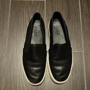 Vince Perforated Leather Blair Sneaker